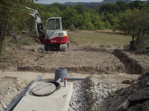 terrassement Epandage assainissement autoroute